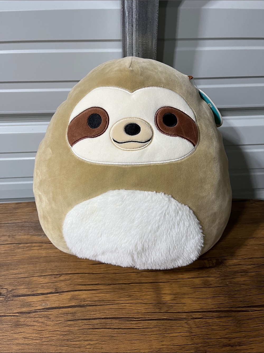 Squishmallows Sloth Plush - Cream, Brown, White